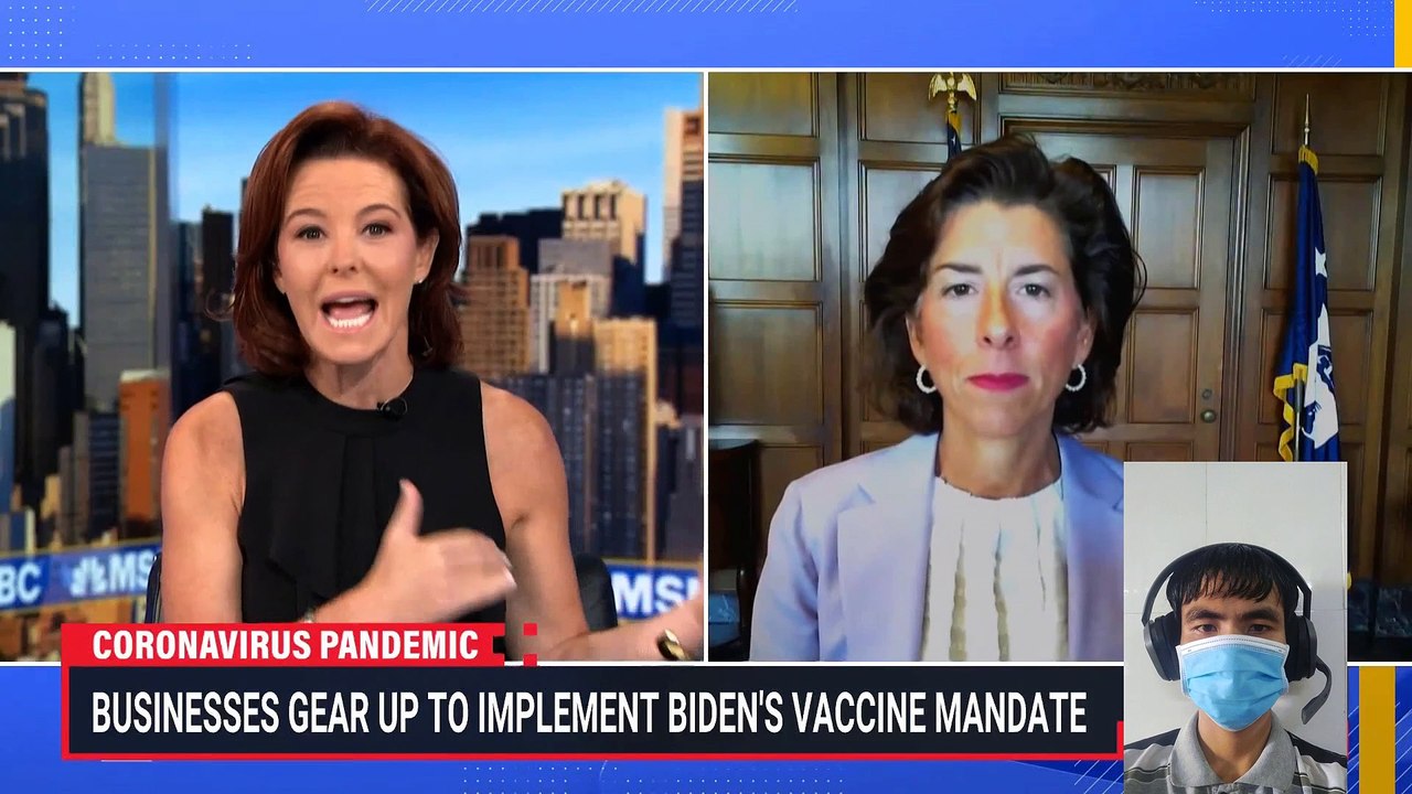 'I'm puzzled by these people who continue to say they’re forced to get vaccinated here,' MSNBC anchor Stephanie Ruhle said
