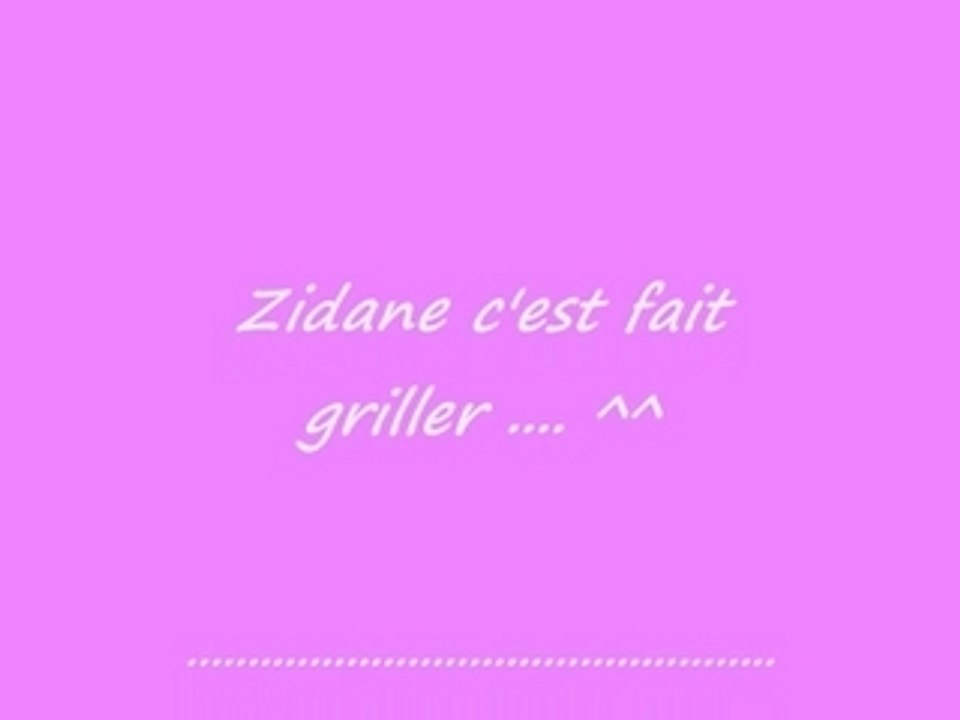 Zidane ... Coup de boule