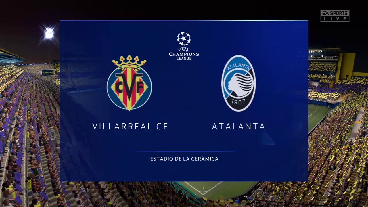 Villarreal vs Atalanta || Champions League - 14th September 2021 || Fifa 21