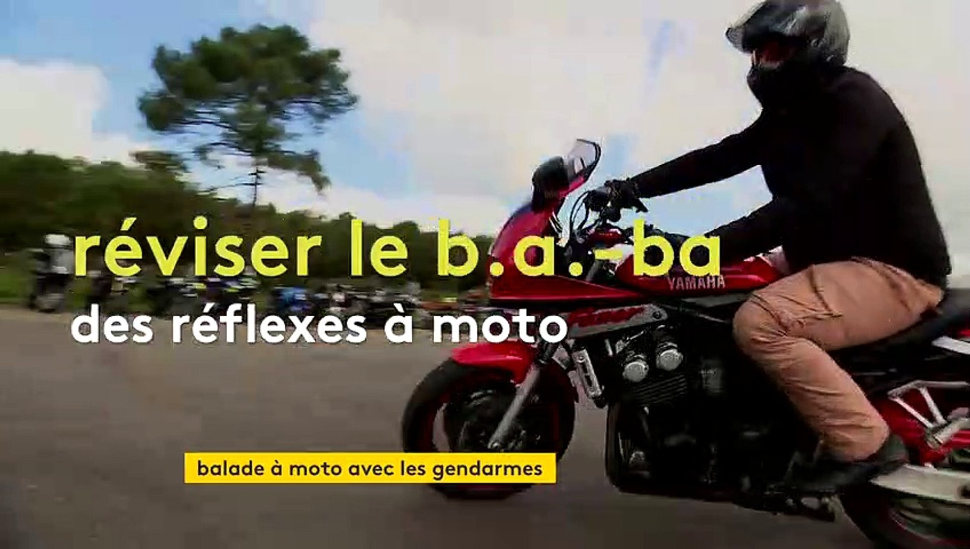Sécurité routière : des motards en opération prévention avec la gendarmerie  - Vidéo Dailymotion