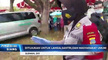 Alumni Akpol 95 Patritama, Gelar Vaksinasi di Moyudan Sleman