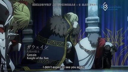 Fate/Grand Order The Movie Divine Realm Of The Round Table: Camelot Wandering; Agateram | Trailer 1