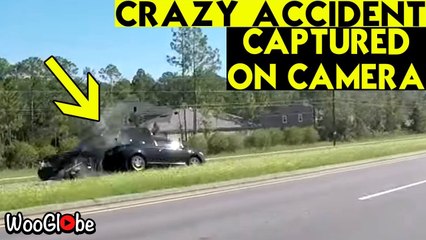 'Fleming Island, Florida: Overtake Fail Leads to One of the CRAZIEST Car Collisions'