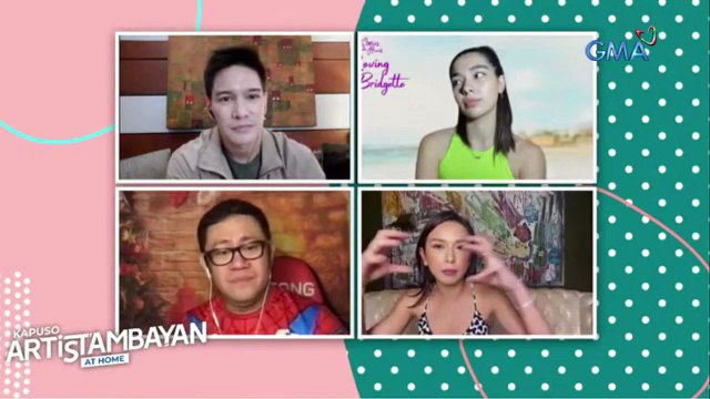 Kapuso Artistambayan featuring the cast of 'Loving Ms. Bridgette'