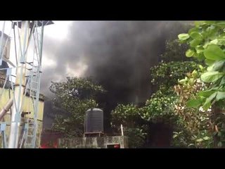 नवी मुंबई : तळोजा एमआयडीसीतील कारखान्यात भीषण आग