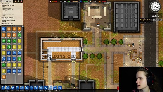 Get the Prisoners to Work! - Let’s Play – Prison Architect Campaign Ep 004