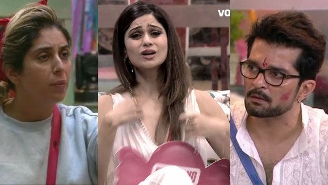 Bigg Boss OTT: Raqesh Bapat के Show छोड़ने पर भिड़े Neha Bhasin और Shamita Shetty | FilmiBeat