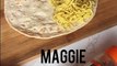 जब बासी रोटी Maggi के साथ मिलकर इतनी Tasty बन जाए  Trending Roti Wrap Recipe #maggie