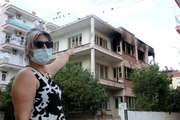 Alev alev yanan 'bimekan rezidans', mahalleliyi çileden çıkardı