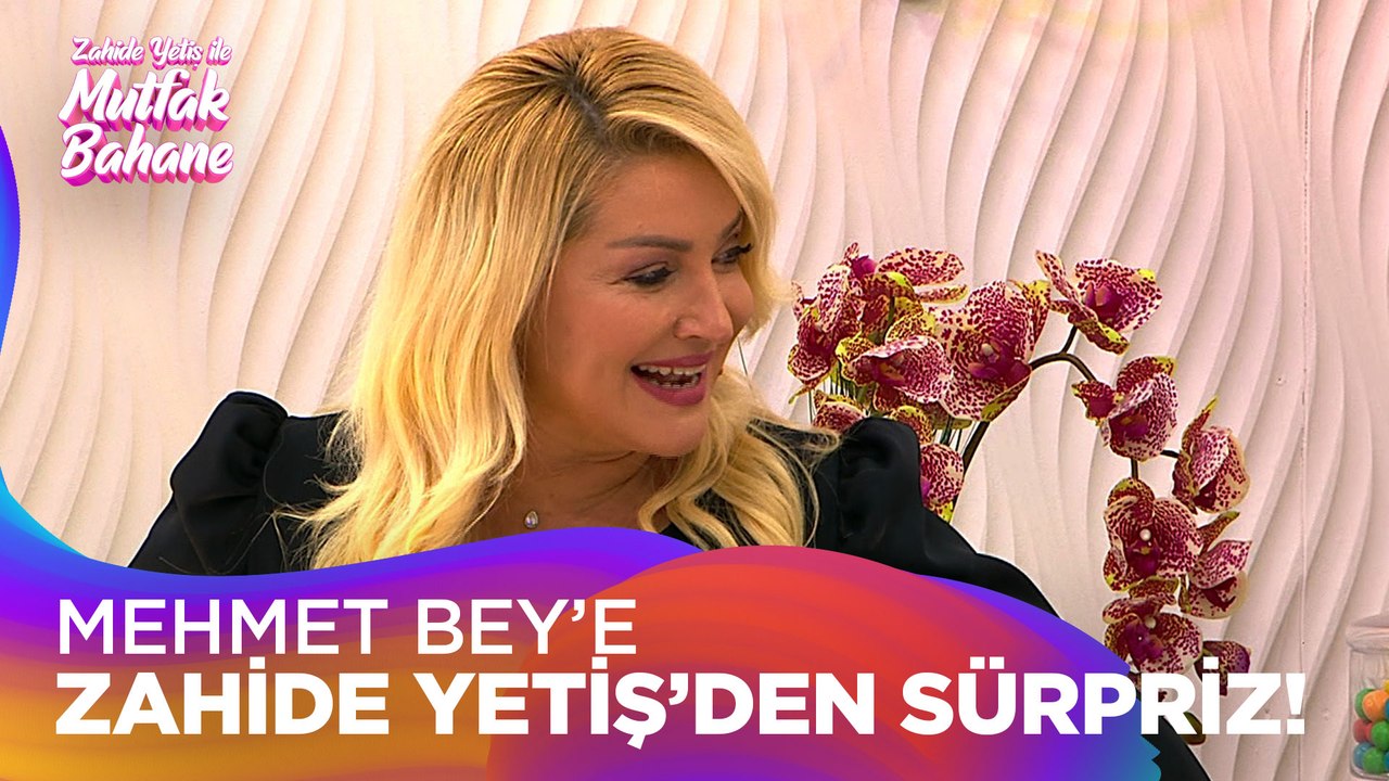 Zahide Yetiş'in Mehmet Bey'e sürprizi ne oldu? - Zahide Yetiş ile Mutfak Bahane 14 Eylül 2021