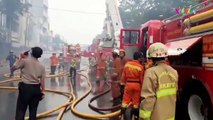 Kebakaran Ruko LTC Glodok, Jalan Gajah Mada Ditutup