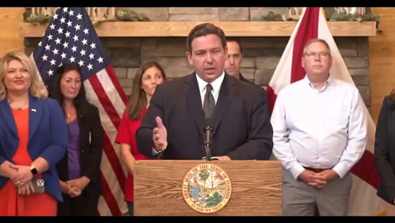 GOV. DESANTIS ASSURED $5 000 FINE FOR VACCINE MANDATES FOR EMPLOYMENT