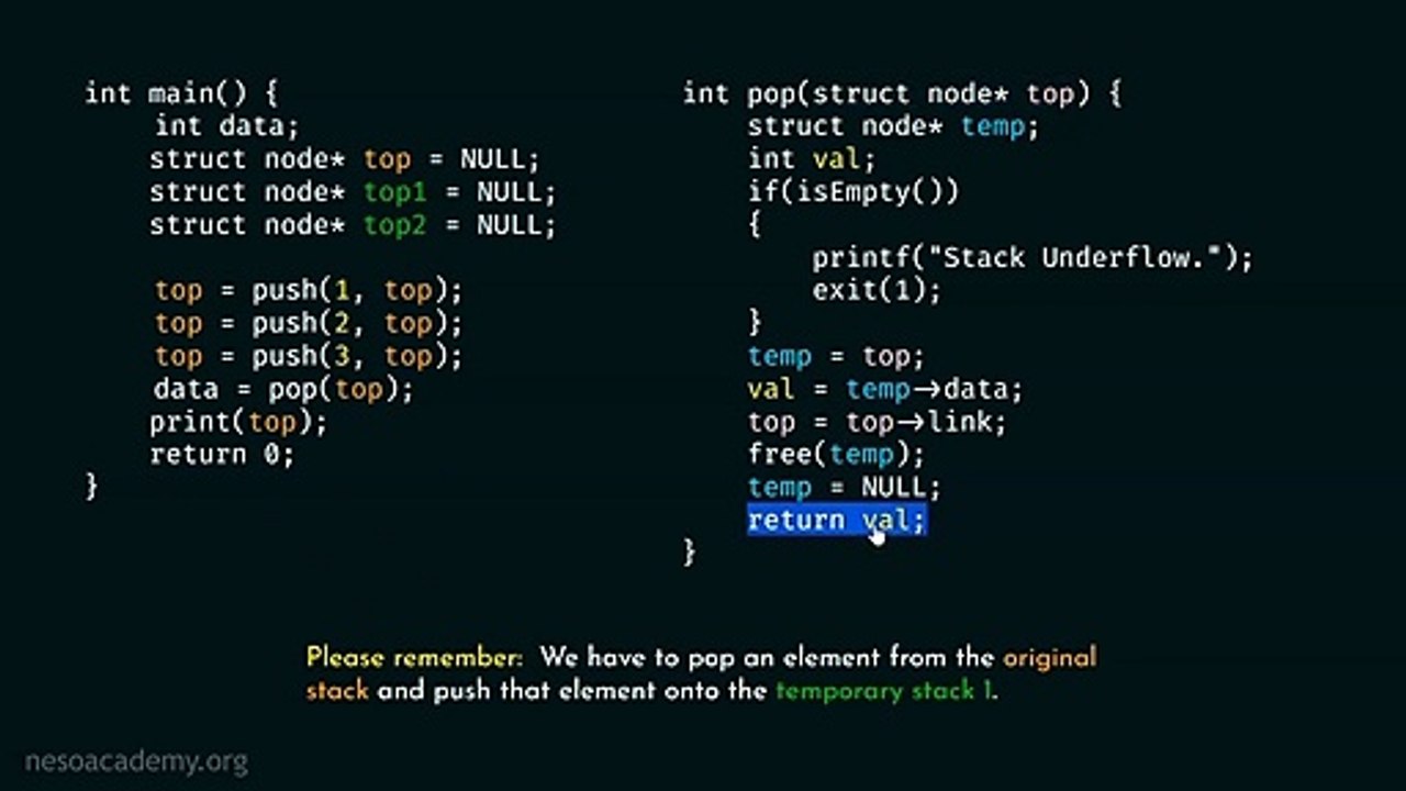 Stacks (Program 4) – Part 4