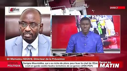 Mamadou Ndiaye Directeur de la prévention au téléphone dans Infos du matin du 14 Septembre 2021
