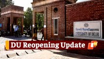 DU Reopening: Offline Classes To Resume For Delhi University Students From Tomorrow