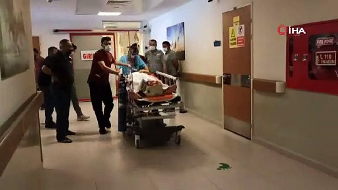 Çatıdan düşen işçi ağır yaralandı