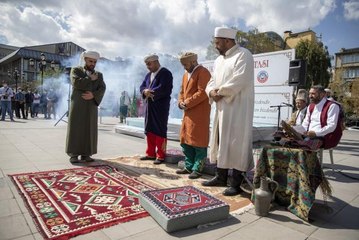 "Ahilik Haftası" şet kuşatma töreniyle kutlandı
