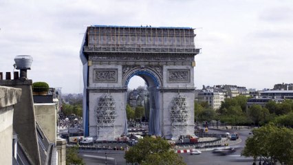 L'Arc de Triomphe, Wrapped de Christo y Jeanne-Claude