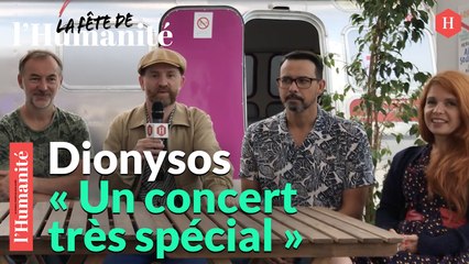 Dionysos: "monter sur scène sans être transpercé, ça ne sert à rien"