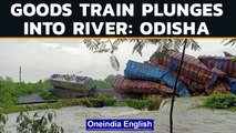 Odisha: Goods train derails, 6 coaches plunge into river | Oneindia News