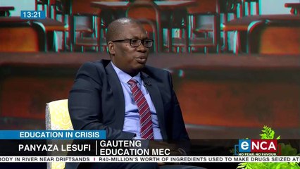 Panyaza Lesufi speaks on pandemic on learning