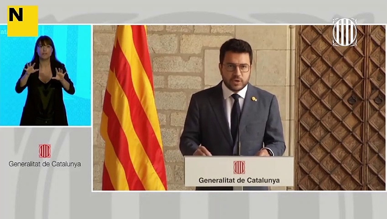 Aragonès: "No és una negociació entre partits. És entre Catalunya i el seu govern, i Espanya i el seu govern"