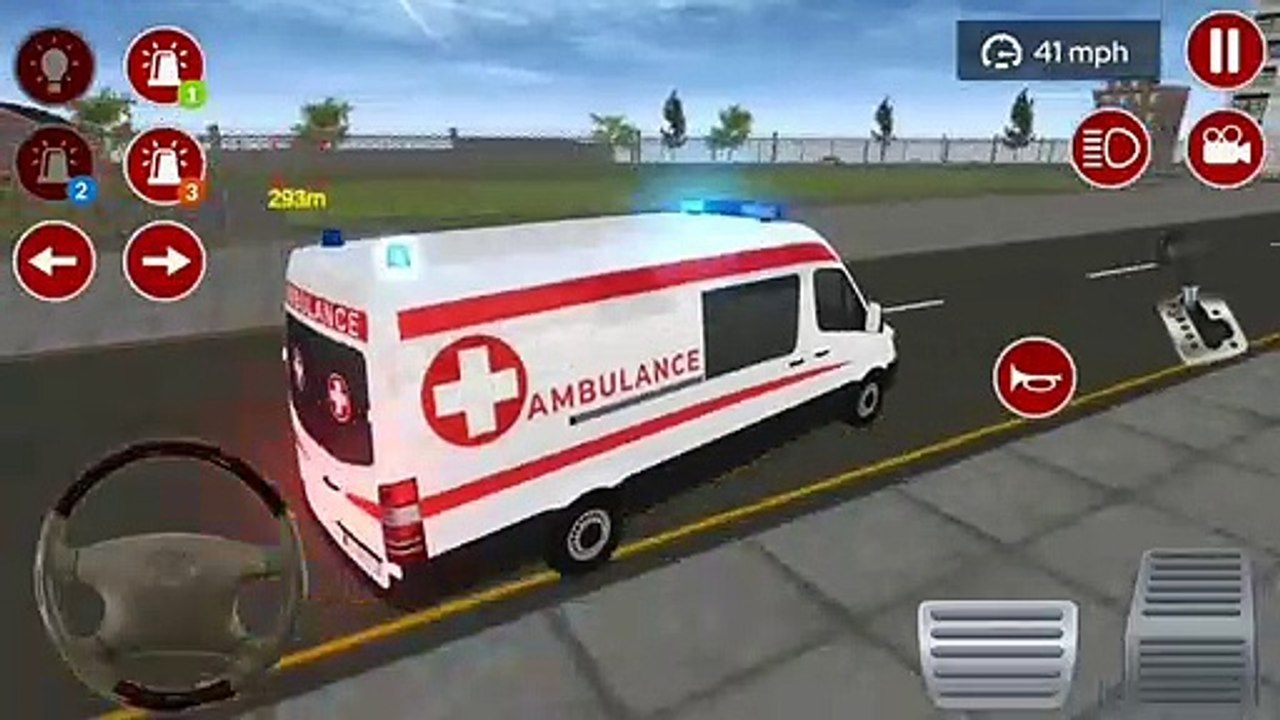 American Emergency Ambulance Van Driving Simulator - Android Gameplay