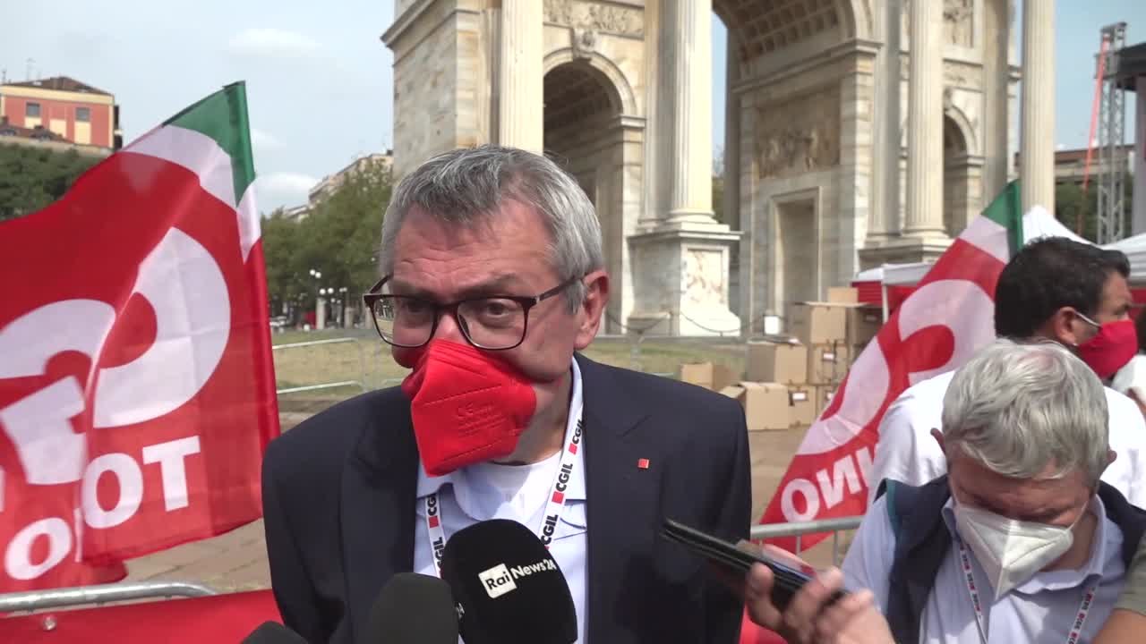 Green pass, Landini: "Errore far pagare tampone per lavorare"
