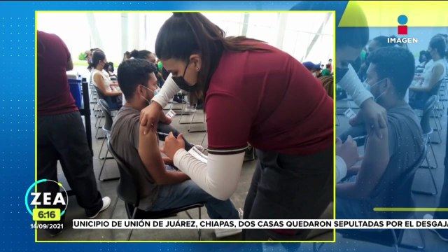 Coahuila, primer estado en vacunar a menores contra Covid-19