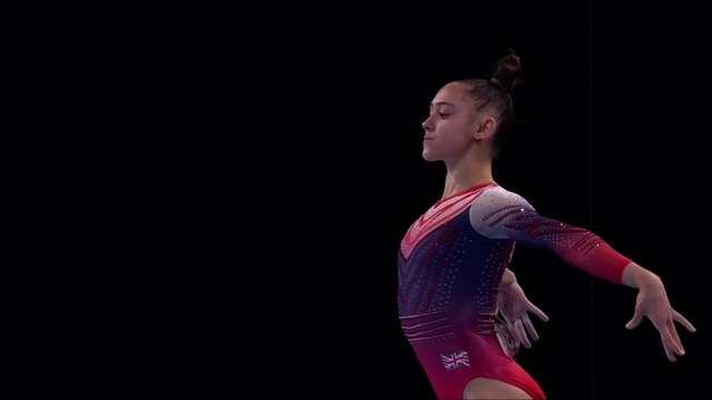 Jessica Gadirova - FX EF - 2021 European Gymnastics Championships