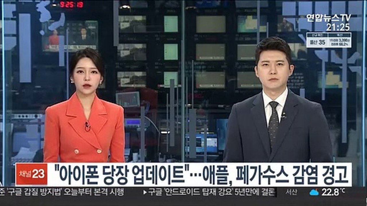 "아이폰 당장 업데이트하라"…애플, 페가수스 감염 위험 경고