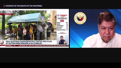 Kiko Pangilinan calls to extend voter registration until October 31