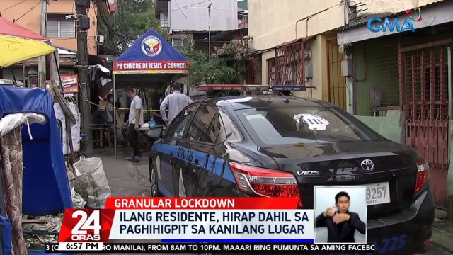 Ilang residente, hirap dahil sa paghihigpit sa kanilang lugar | 24 Oras