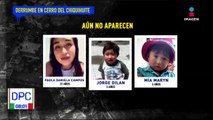 Familiares de desaparecidos por derrumbe en cerro del Chiquihuite no pierden la esperanza