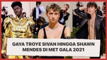 Mempesona! Ini 5 Gaya Super Nyentrik Seleb Pria di Met Gala 2021