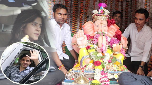 Ganpati Visarjan 2021: Ekta Kapoor ने Family के साथ किया Ganpati Visarjan FULL VIDEO | Boldsky