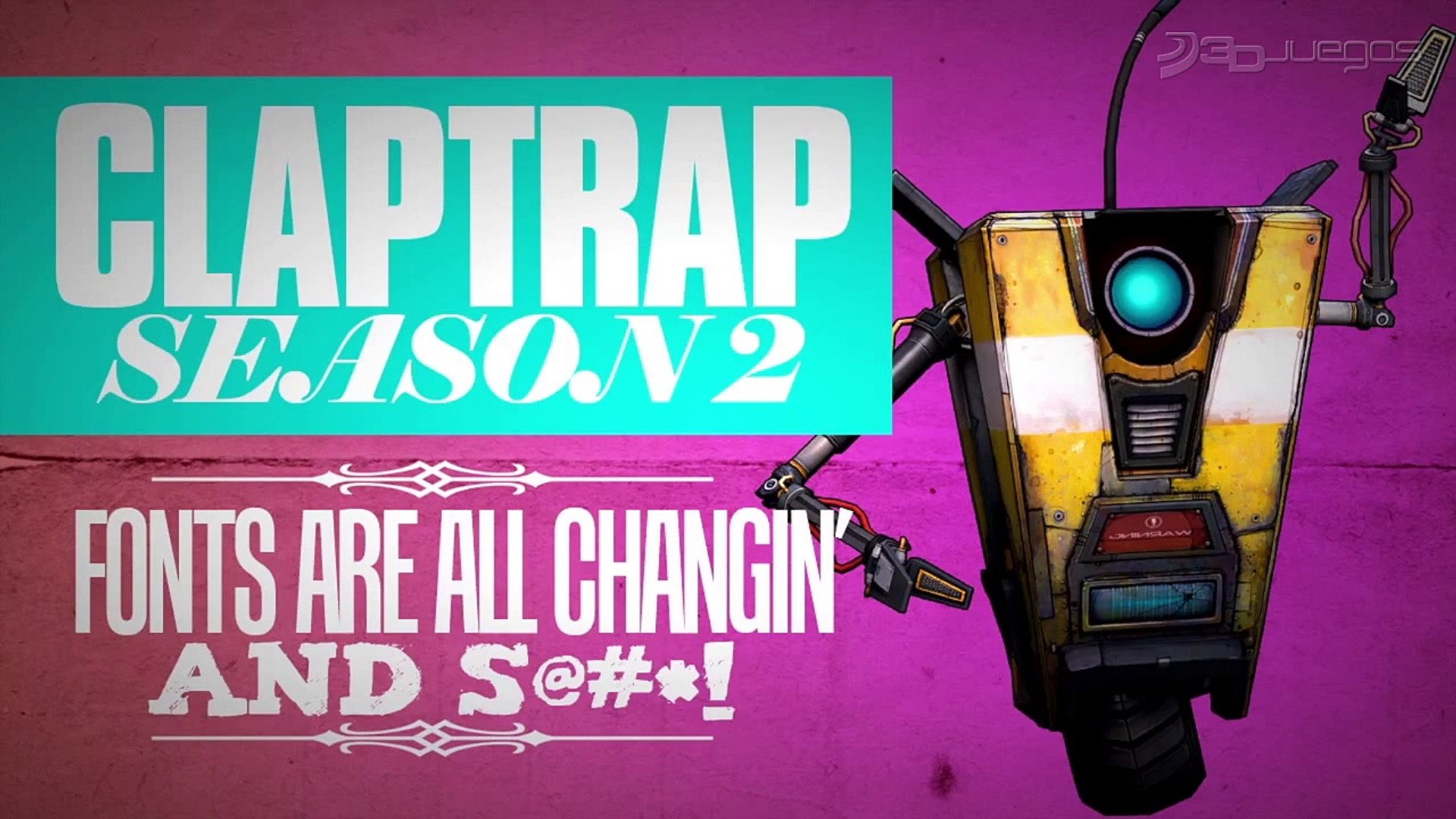 ⁣Borderlands 2: Claptrap Web Series