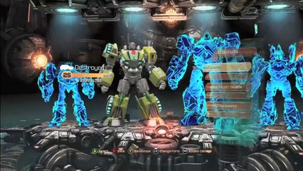 Transformers La Caída de Cybertron: Modo Multijugador