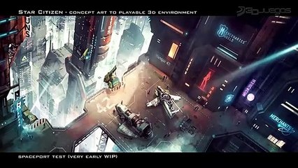 Star Citizen: 3D Environment Test