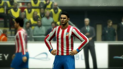 PES 2013: Gameplay: Duelo de Atléticos