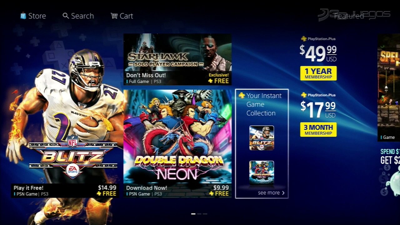 Nueva PlayStation Store