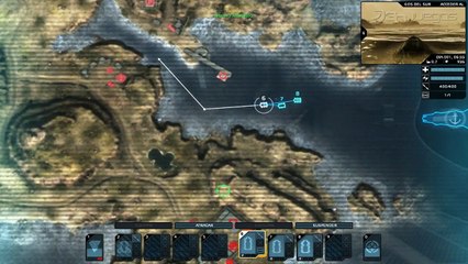 Carrier Command Gaea Mission: Gameplay: Asalto y Conquista