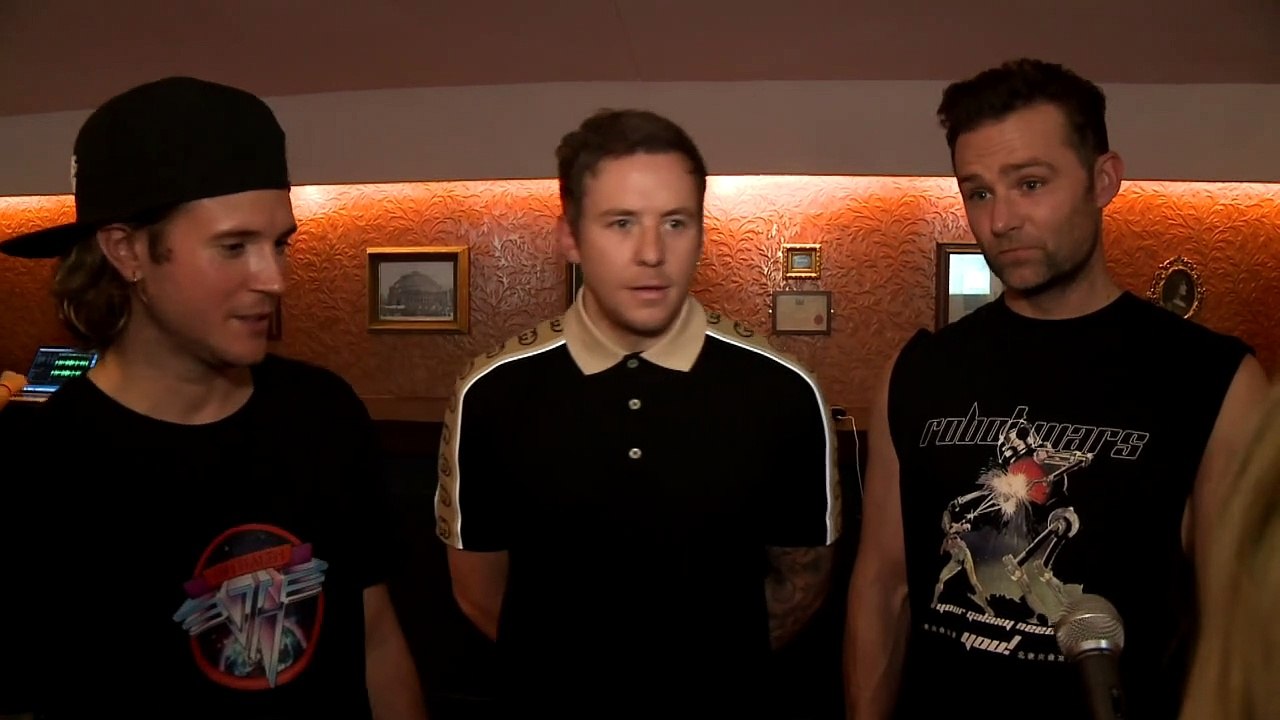 "He's a good dancer, trust me!" McFly minus Tom Fletcher