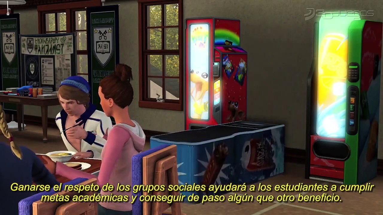 Los Sims 3 Movida en la Facultad: Guía del productor