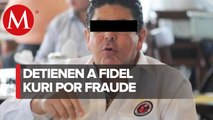 FGJEM detiene a Fidel Kuri en Ciudad de México por fraude millonario