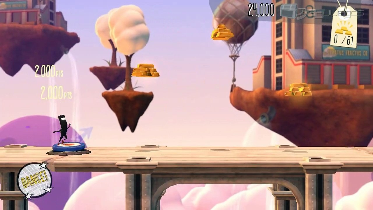 Bit.Trip Runner 2: Gameplay: Primeros Compases