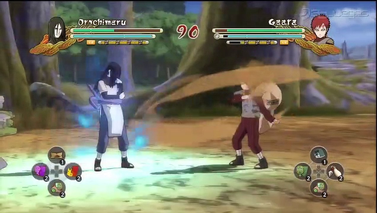 Naruto Ultimate Ninja Storm 3: Gaara