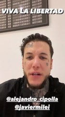 Pura intelectualidad: Alex Caniggia se vuelca a la política para trabajar por su referente Javier Milei