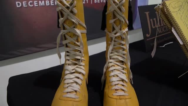 Subasta con objetos de las películas de Sylvester Stallone