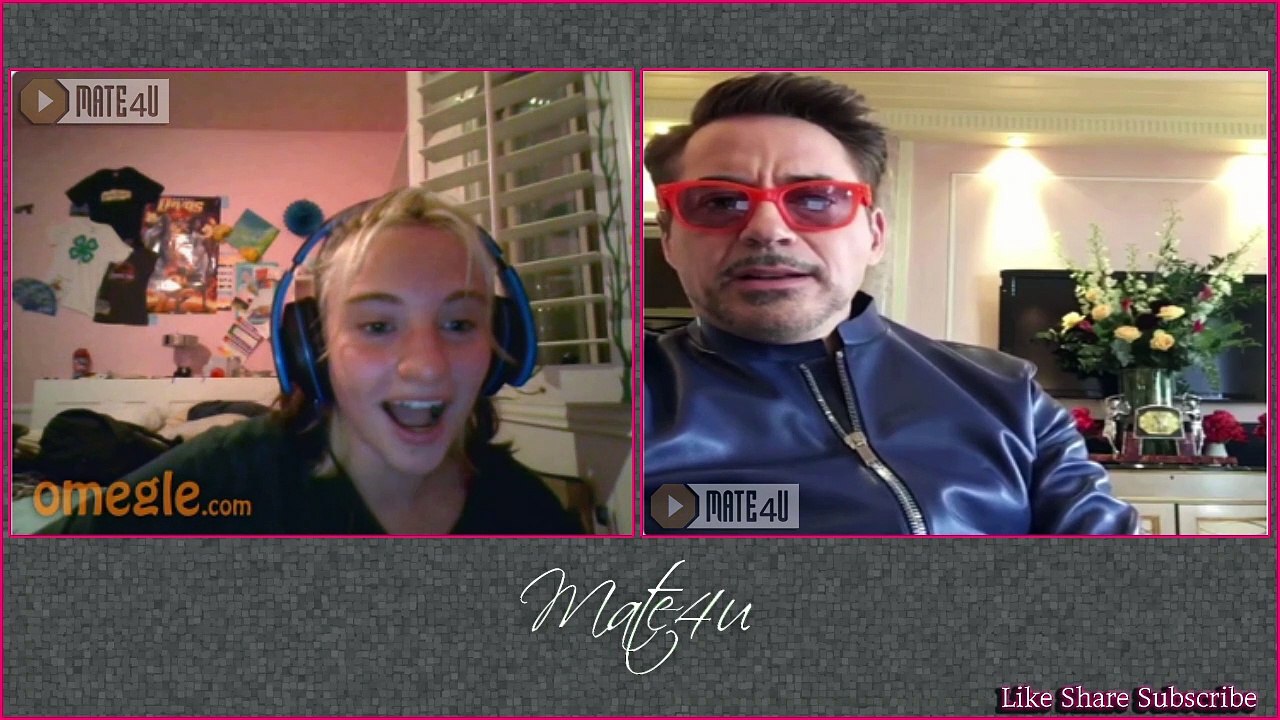 Tony Stark on Omegle Prank-3 |Hanky Pranky